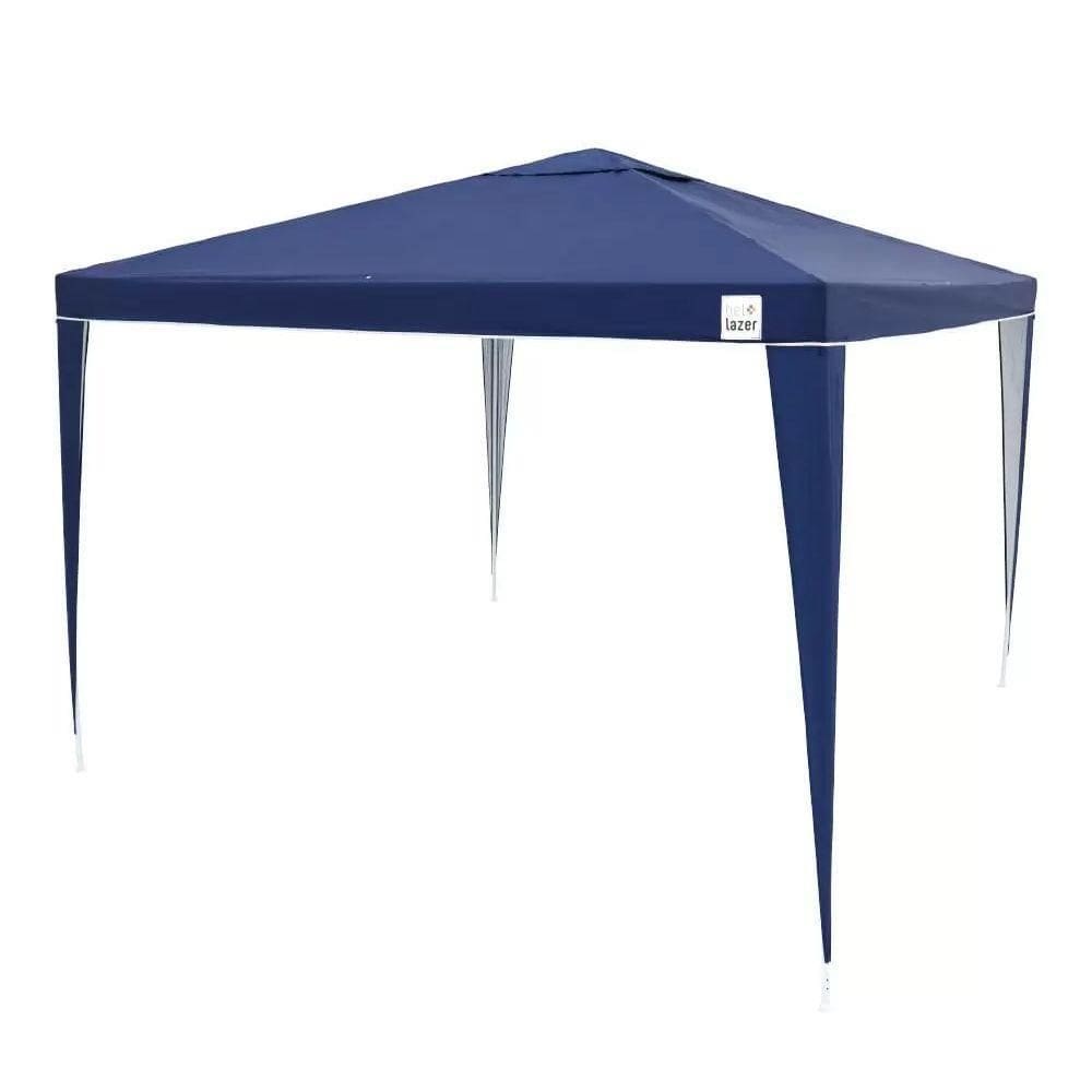 Tenda Gazebo Bel Lazer 3 X 3 Metros Em Poliester Azu