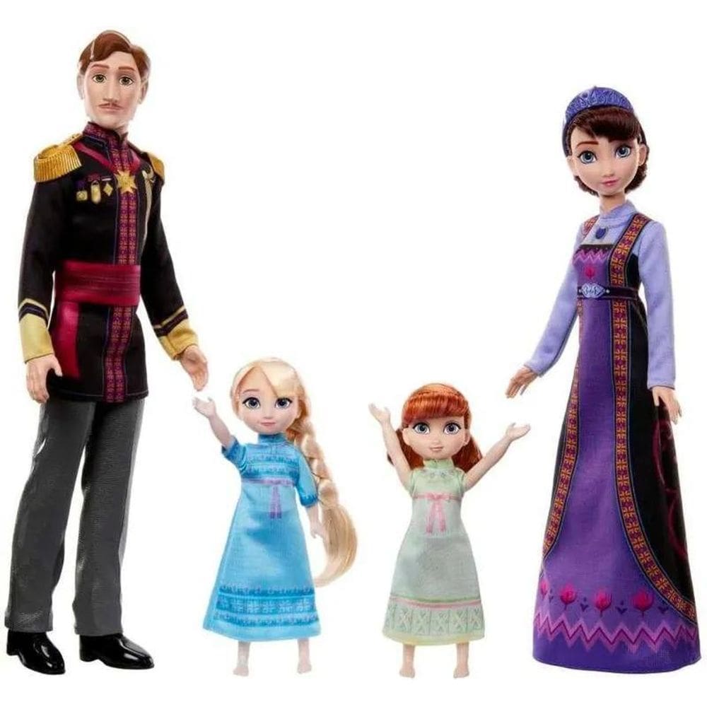 Conjunto Frozen Família Real Arendelle Mattel