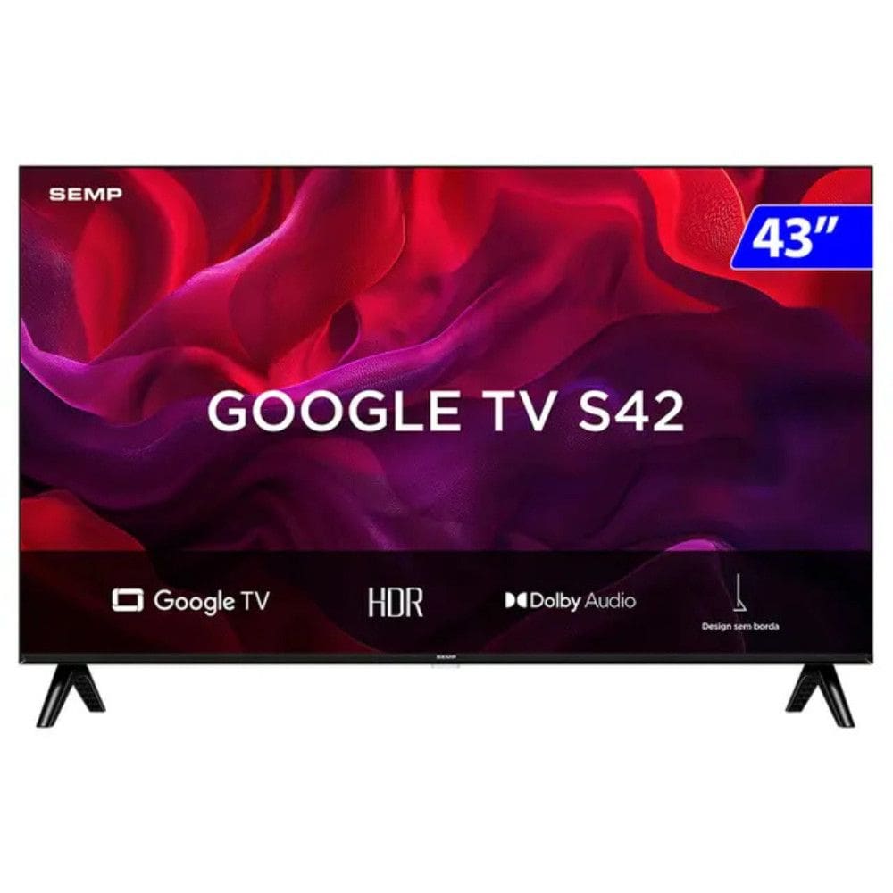Smart TV TCL LED 43 Full HD Wi-Fi Android TV 43S42