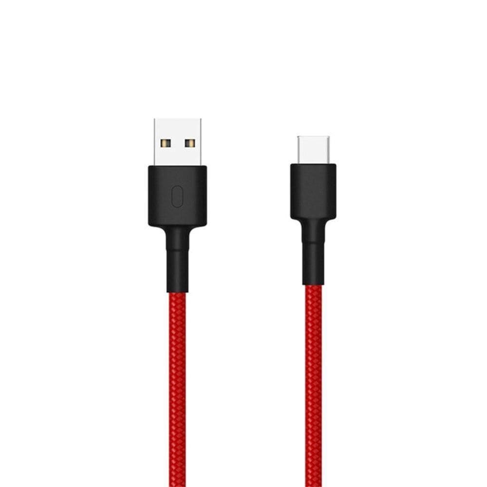 Cabo Usb Para Tipo-C 100cm Xiaomi Vermelho