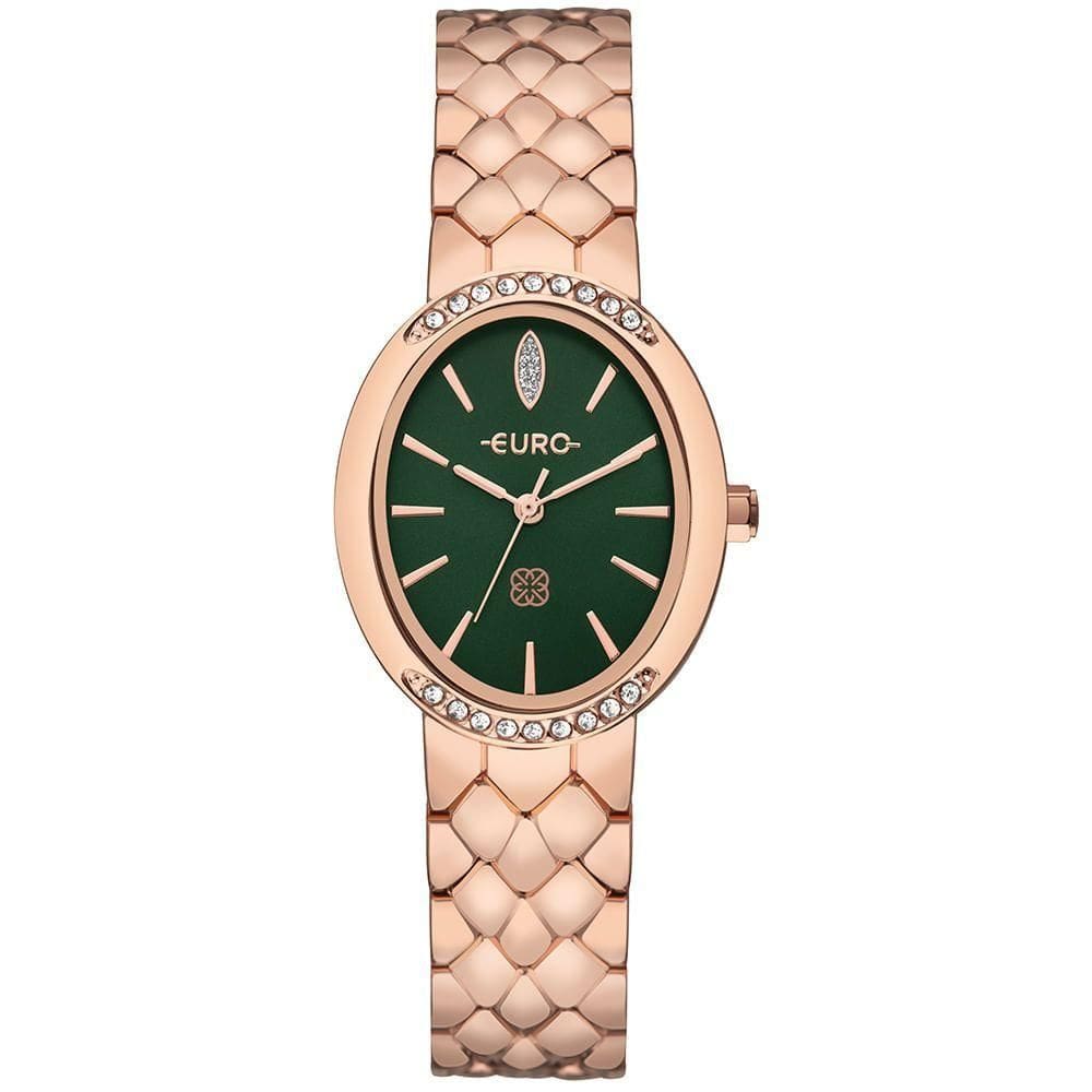 Relógio Euro Feminino Serpentes Rosé - Eu2035zag-4v Relógio Euro Feminino Unique Rosé - Eu2035zag-4v