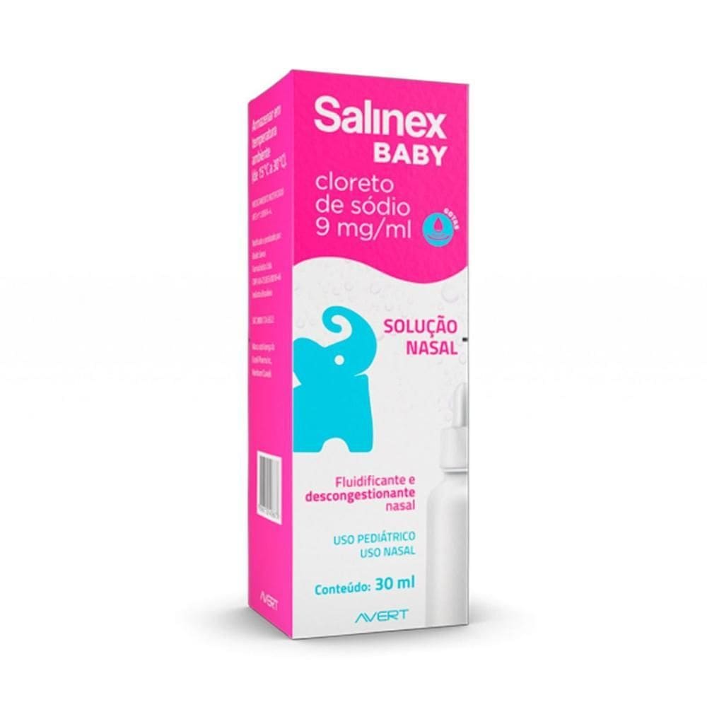 Salinex Baby Solução Nasal Gotas 30Ml