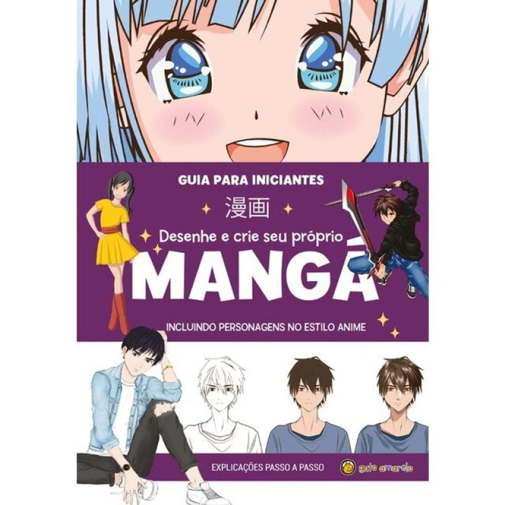 Desenhe E Crie Seu Próprio Mangá