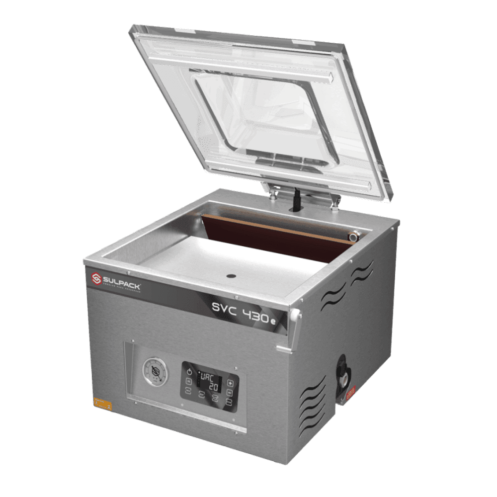 Seladora a Vácuo de Câmara de Mesa Duplo Barramento Sulpack 2005055 SVC 430 DBe 220V