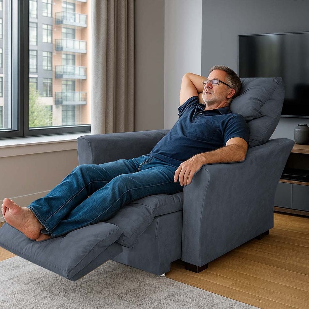 Poltrona Retrátil e Reclinável Pra Extensão De Cílios Modelo Mariane Grafitte