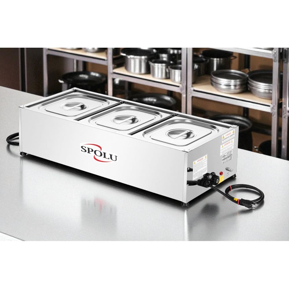 Rechaud Térmico 3 Cubas de 6 Litros 127v