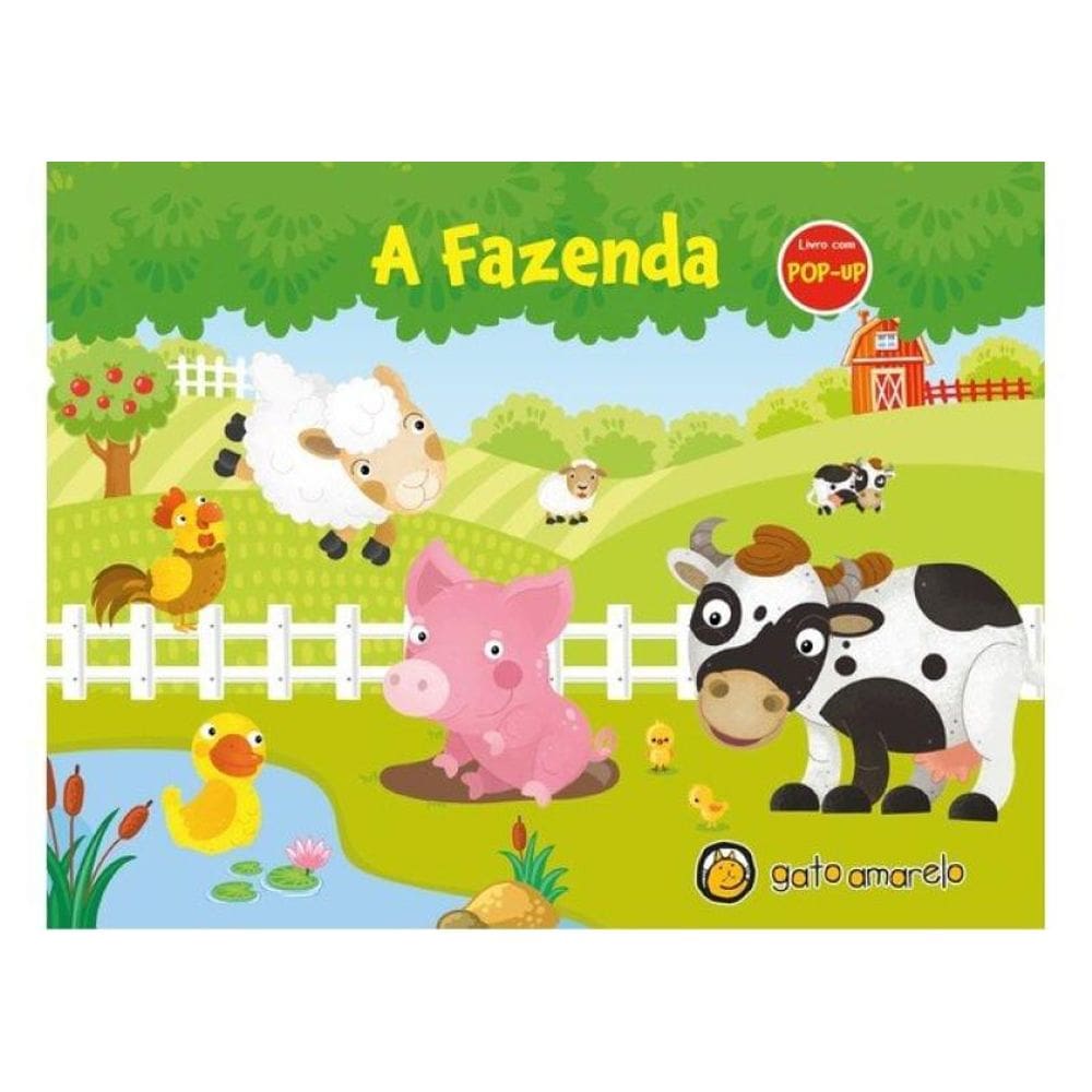 Livro Com Pop-Up - A Fazenda