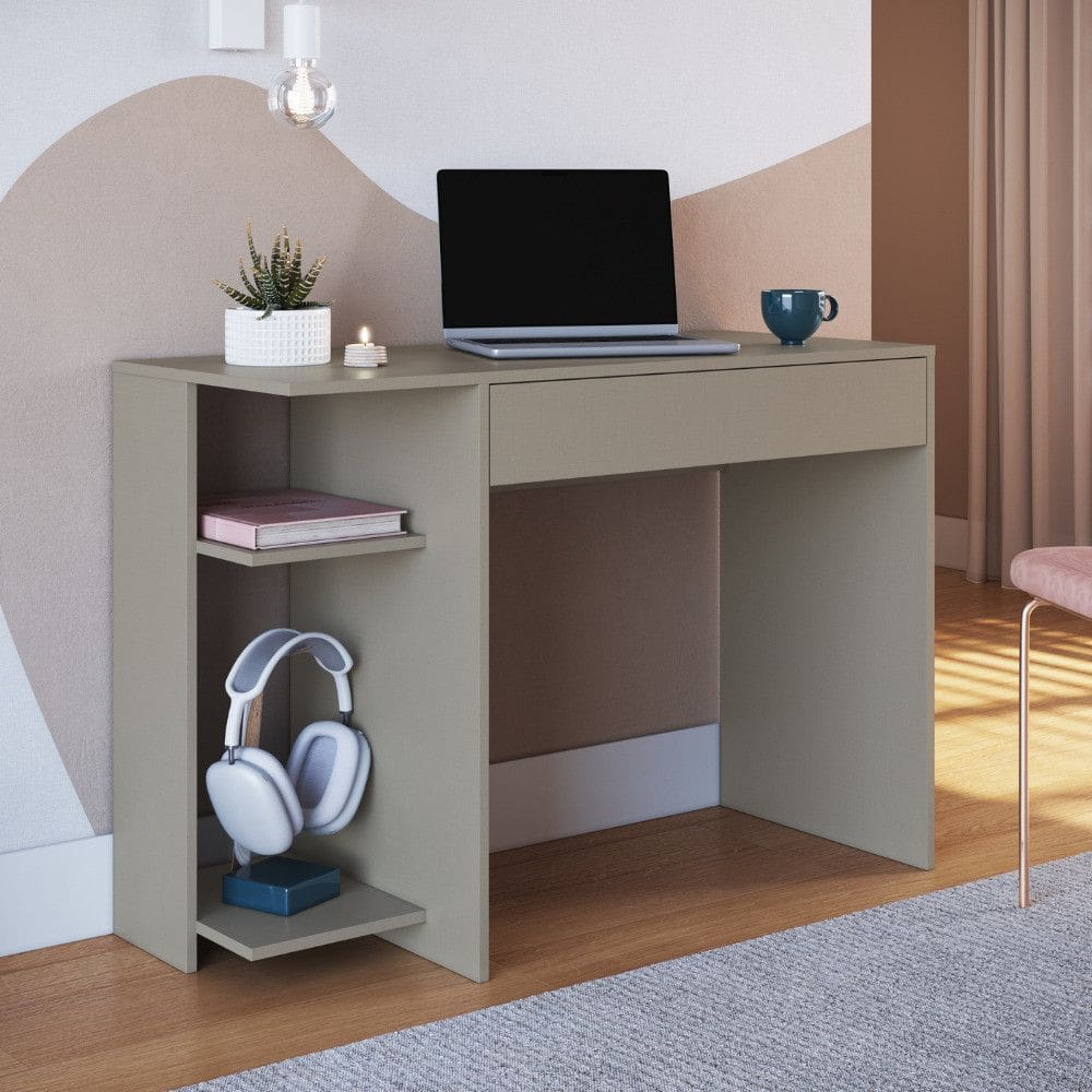 Escrivaninha 1 Gaveta Pixel Moveis Castro