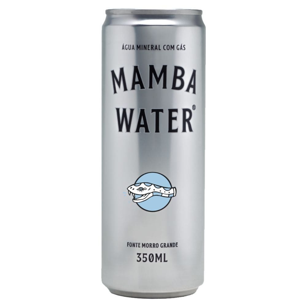 Água Mineral Mamba Water com Gás 350ml