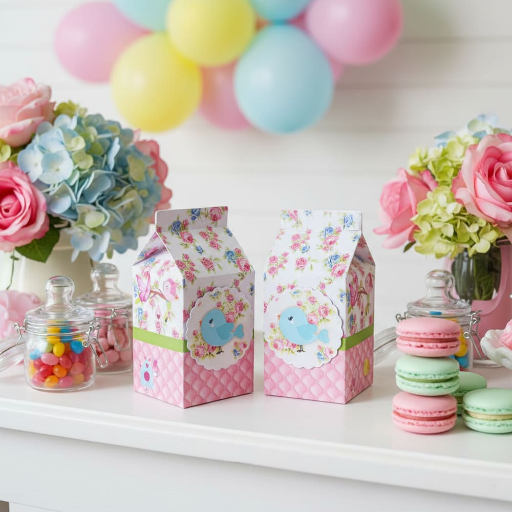 Kit Festa Infantil Jardim Encantado Personalizados 30 Milk