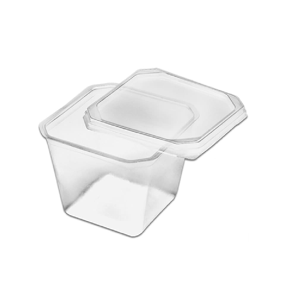 Pote Quadrado 250ml c/20 Prafesta