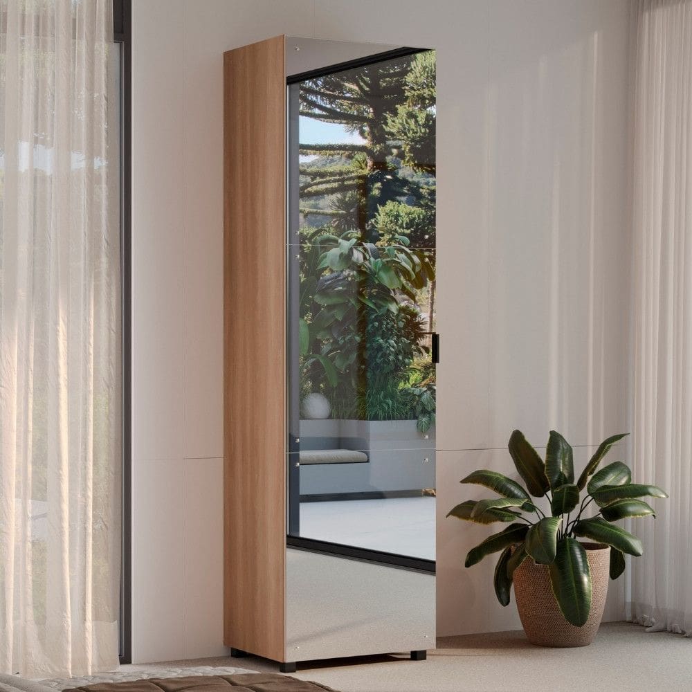 Sapateira com Espelho 1 Porta Versa Telasul