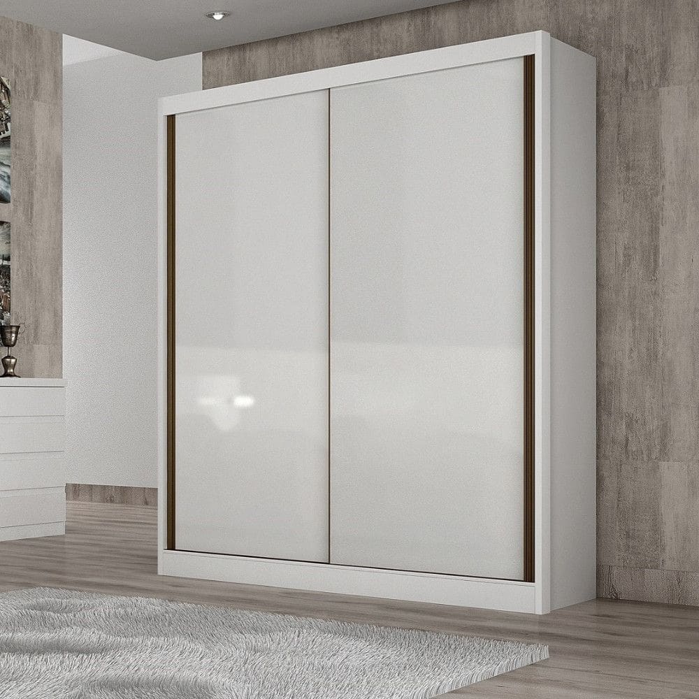 Guarda Roupa Casal em MDF 2 Portas de Correr Toledo Novo Horizonte