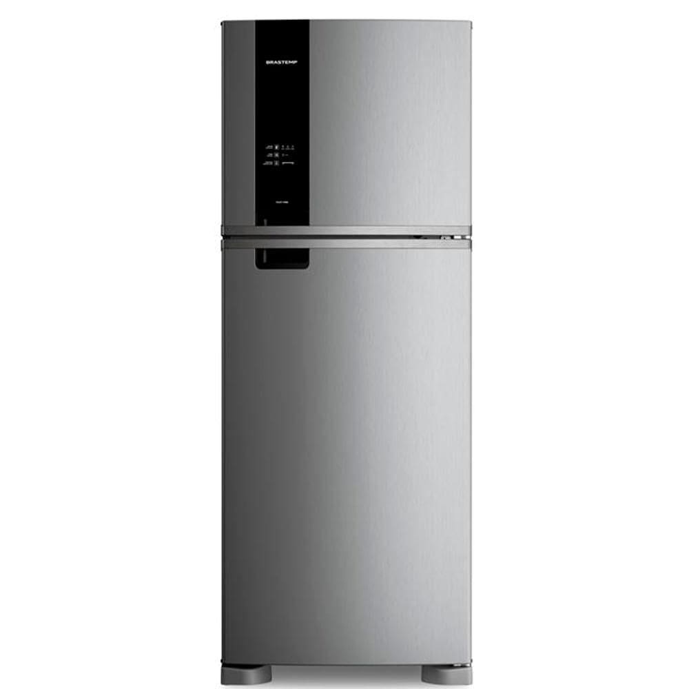 Refrigerador de 02 Portas Brastemp Frost Free A+++ 463 Litros Inox com Fresh Box e Cold Room  - BRM55FK