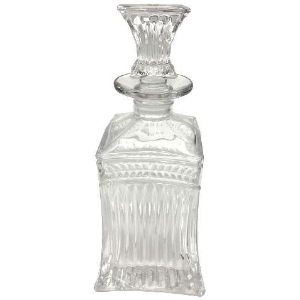 Garrafa Whisky Ou Licor Em Vidro Com Tampa