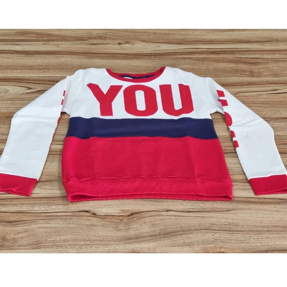 Blusa De Frio Feminina Estampada Moletom 10