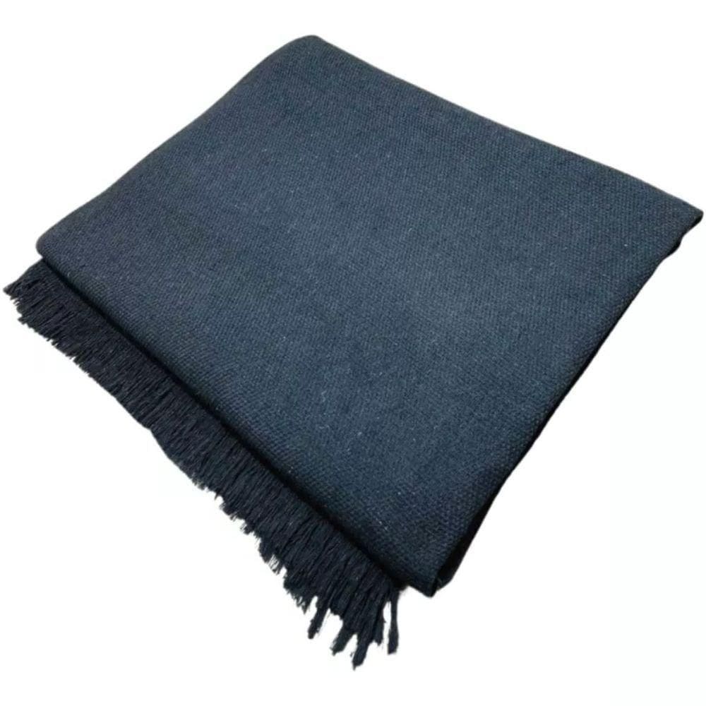 Manta Para Sofá E Cama 2,20x1,70 Capa Protetor E Cobertor De Sofa Grande 2 E 3 Lugares Terracota Cinza Escuro