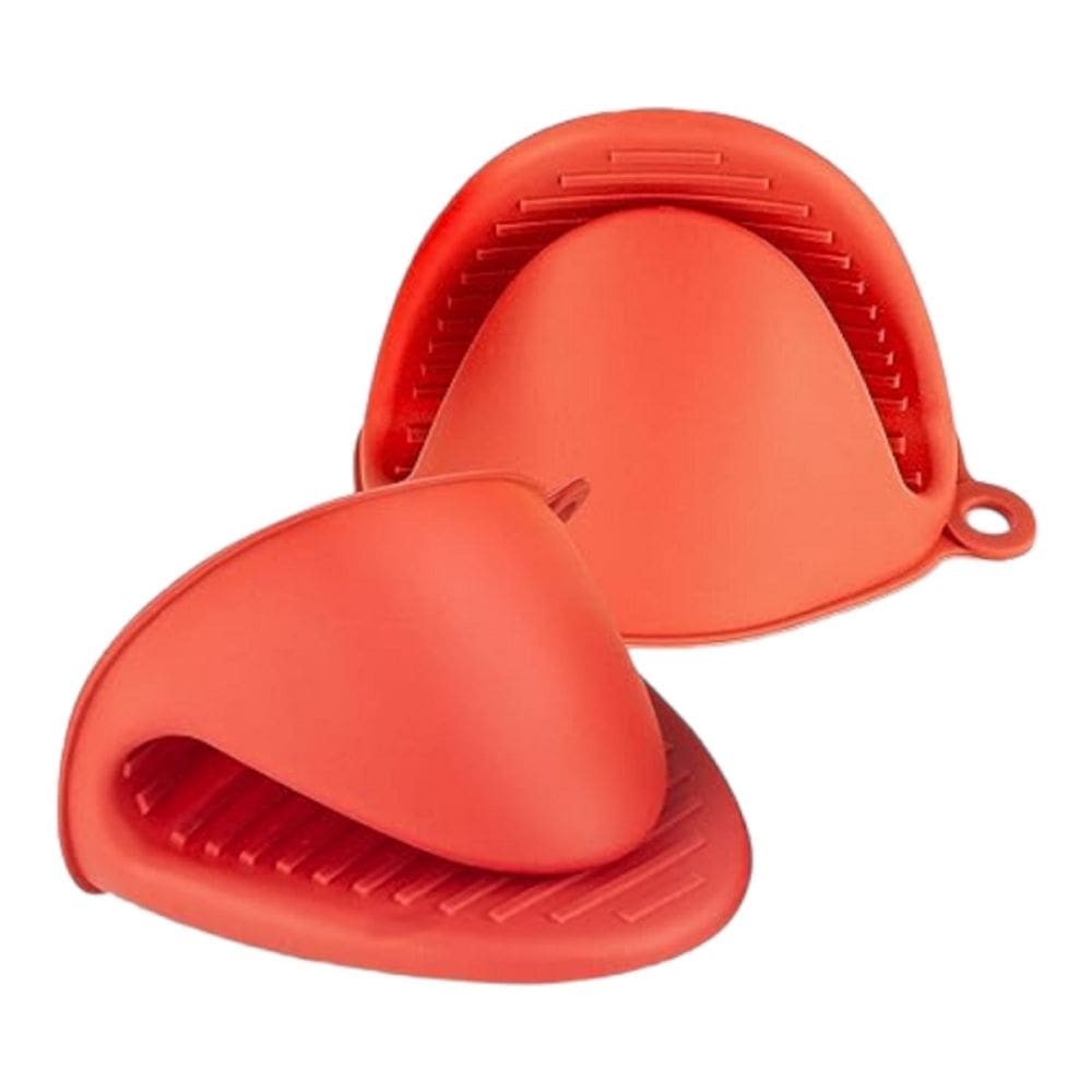 Luvas de forno de silicone, pacote com 2 unidades, resistentes ao calor até 240° C