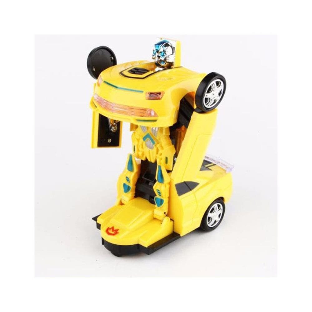 Transformadores Toy Auto Robot com luz e som para crianças