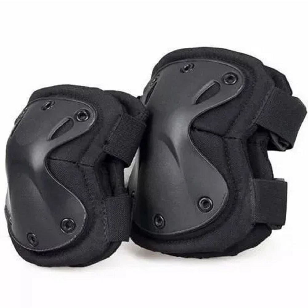 Conjunto de proteção: joelheiras, cotoveleiras para skate