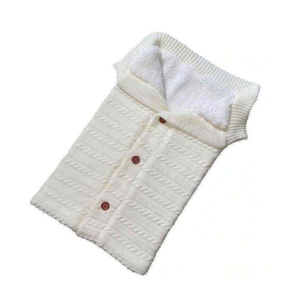 Saco de dormir com cobertor de bebê ultramacio para recém-nascidos