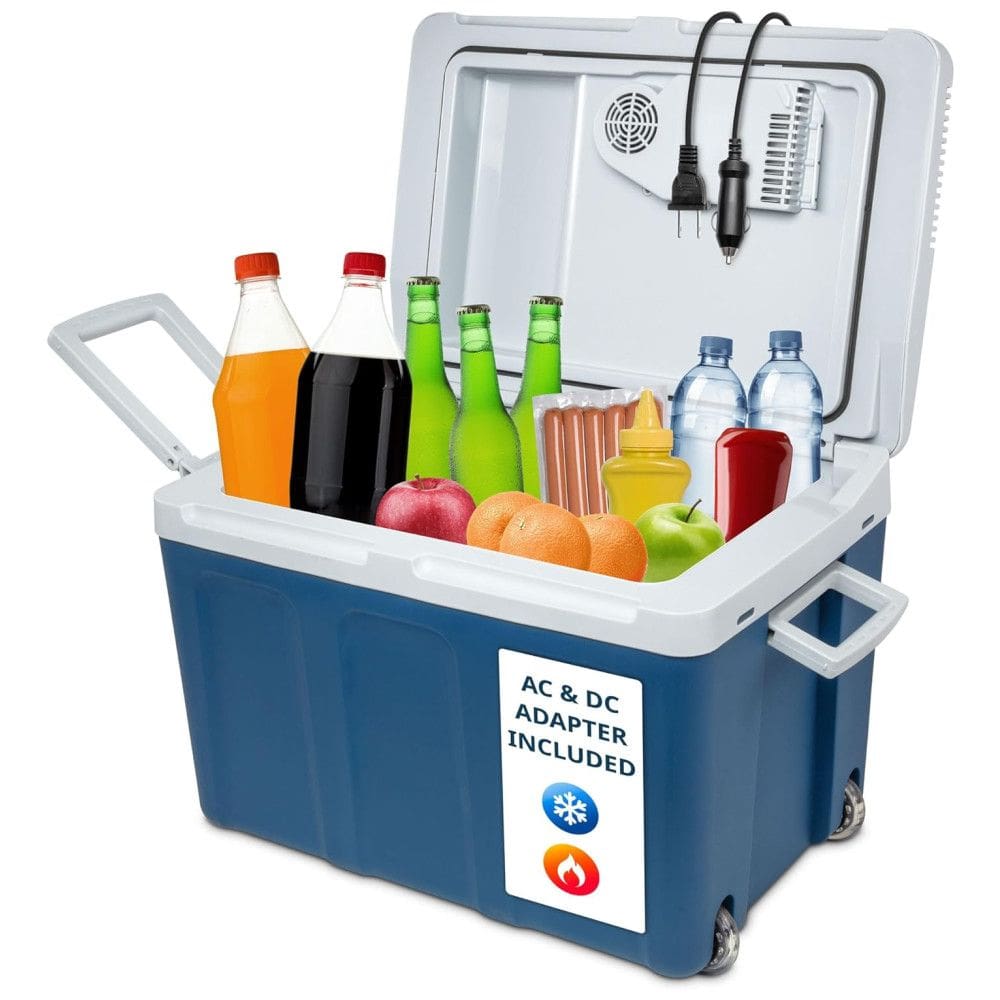 Mini Geladeira, Cooler Automotiva Elétrico Portátil 45L, 110v, IVATION, Azul