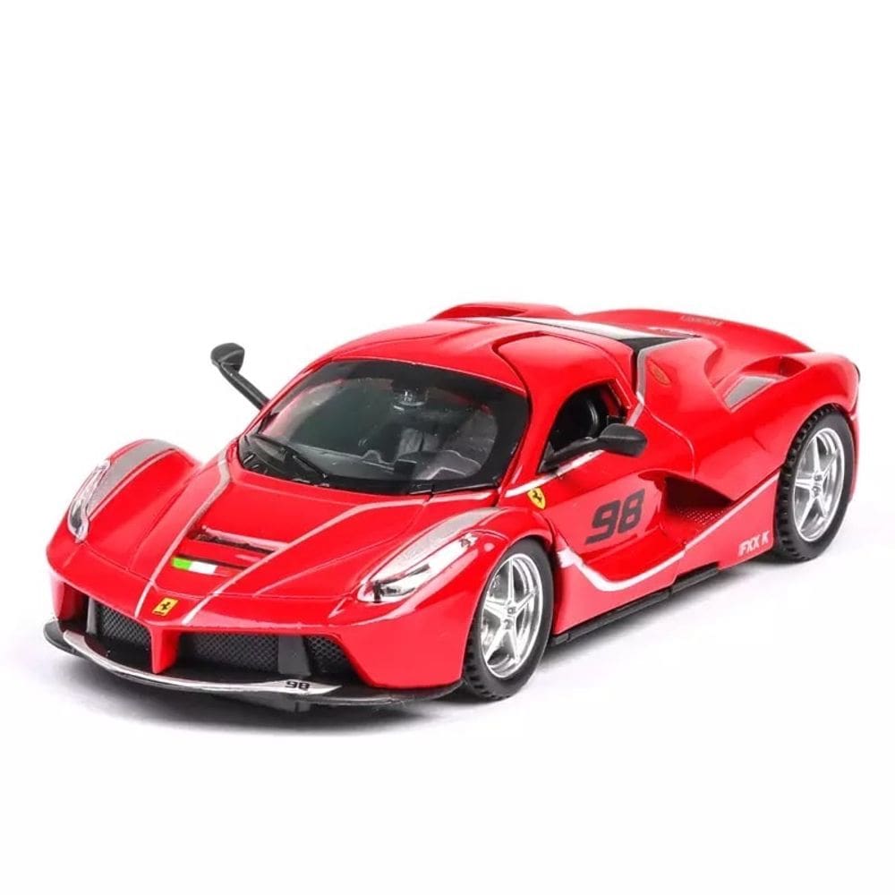 Carro em miniatura Ferrari La Ferrari em escala 1:32 com luzes