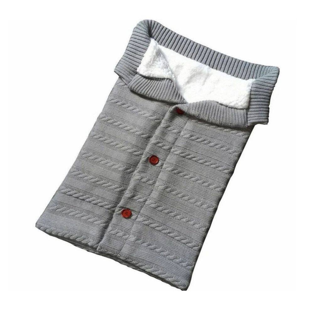 Saco de dormir com cobertor de bebê ultramacio para recém-nascidos