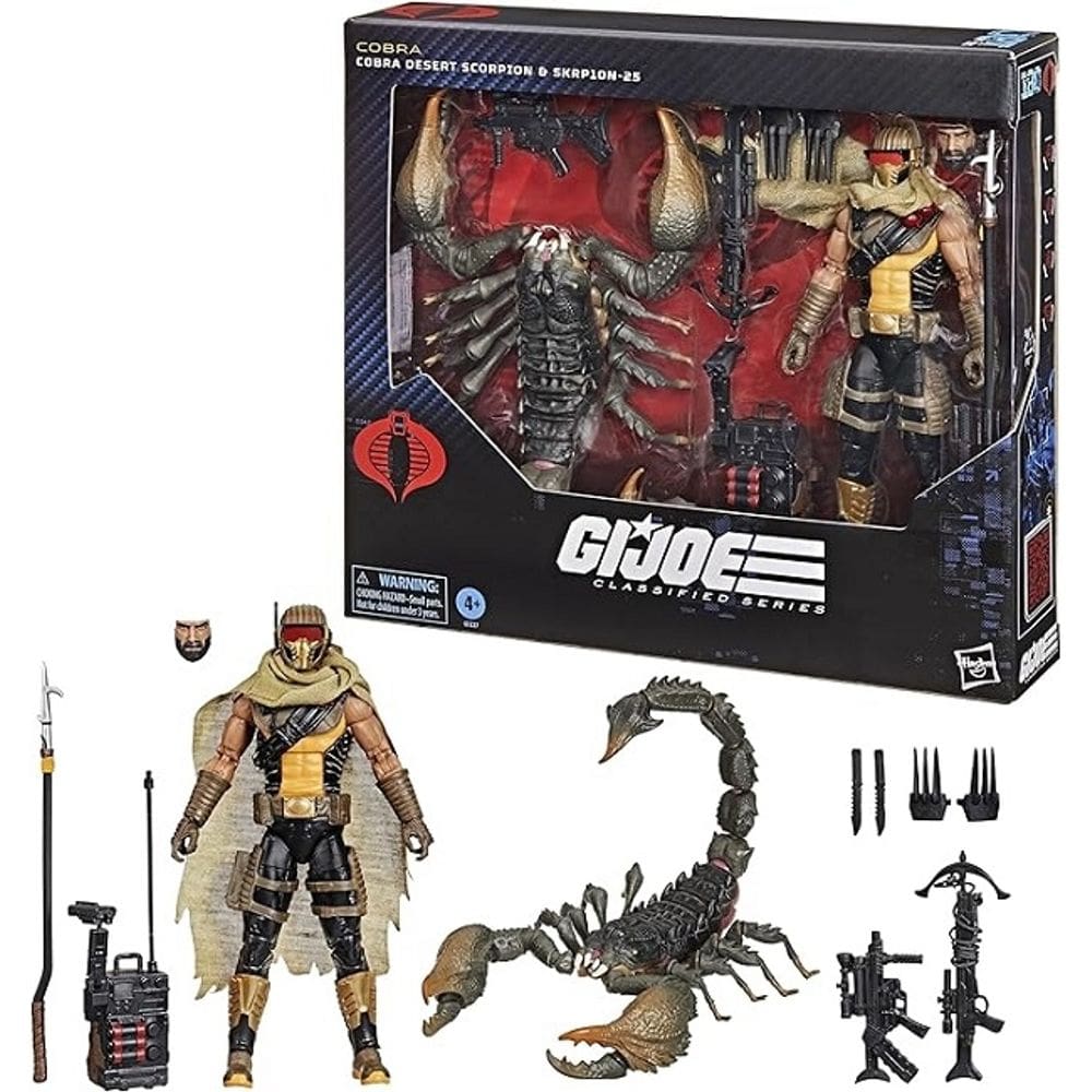 Gi Joe Classified Series Elite 180 - Cobra Desert Scorpion & Skrpion-25 - Hasbro