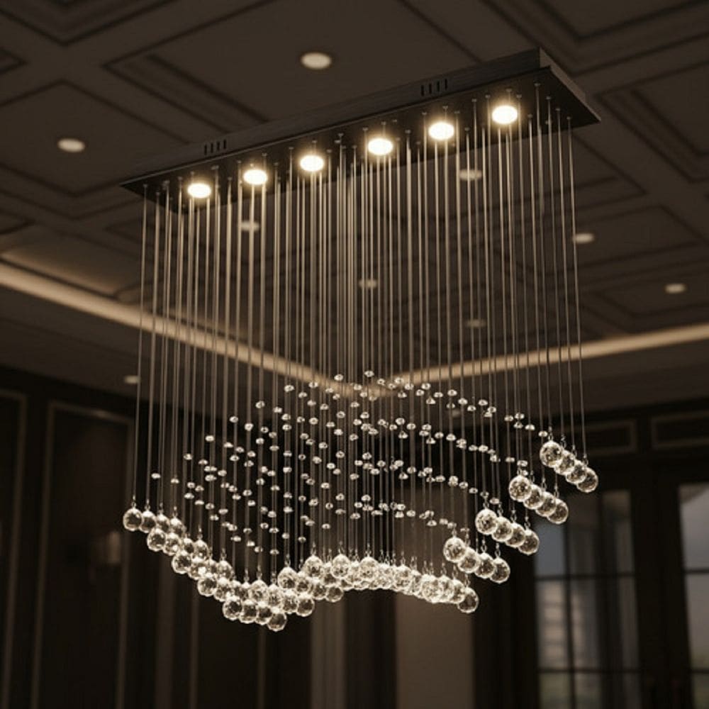 Lustre Para Sala, Quarto, Sala De Jantar, Base 18x100