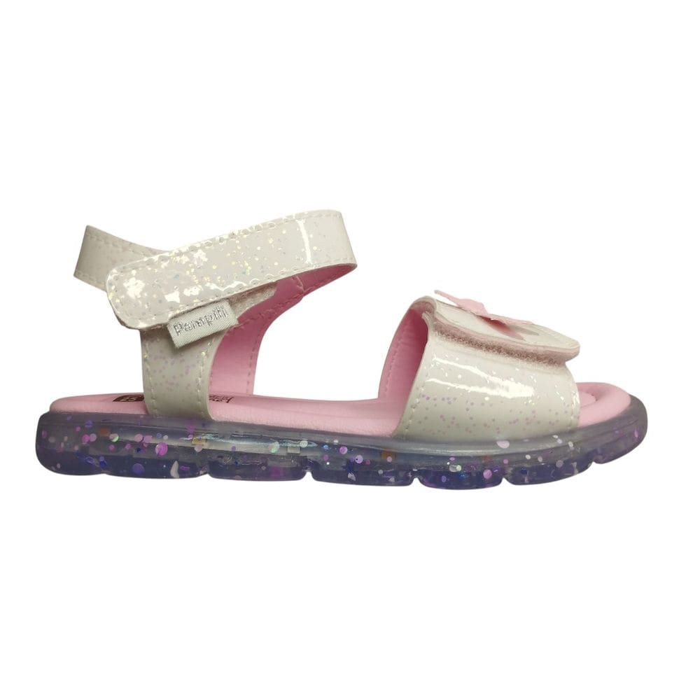 Sandália Infantil Pampili LED Borboleta Glitter 697.056.00