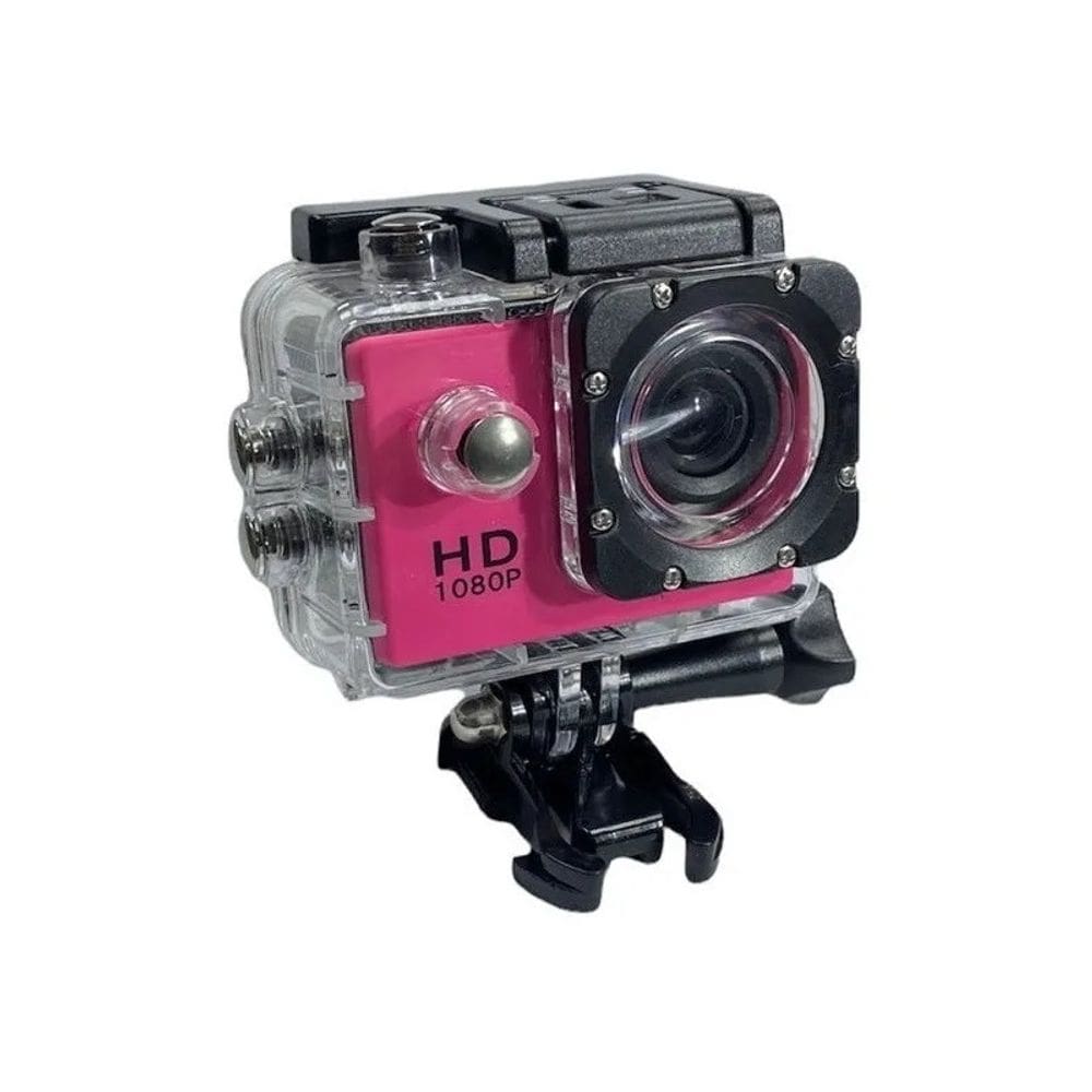 Câmera esportiva 4K Video 1080P à prova d`água 30m com tela de 2”
