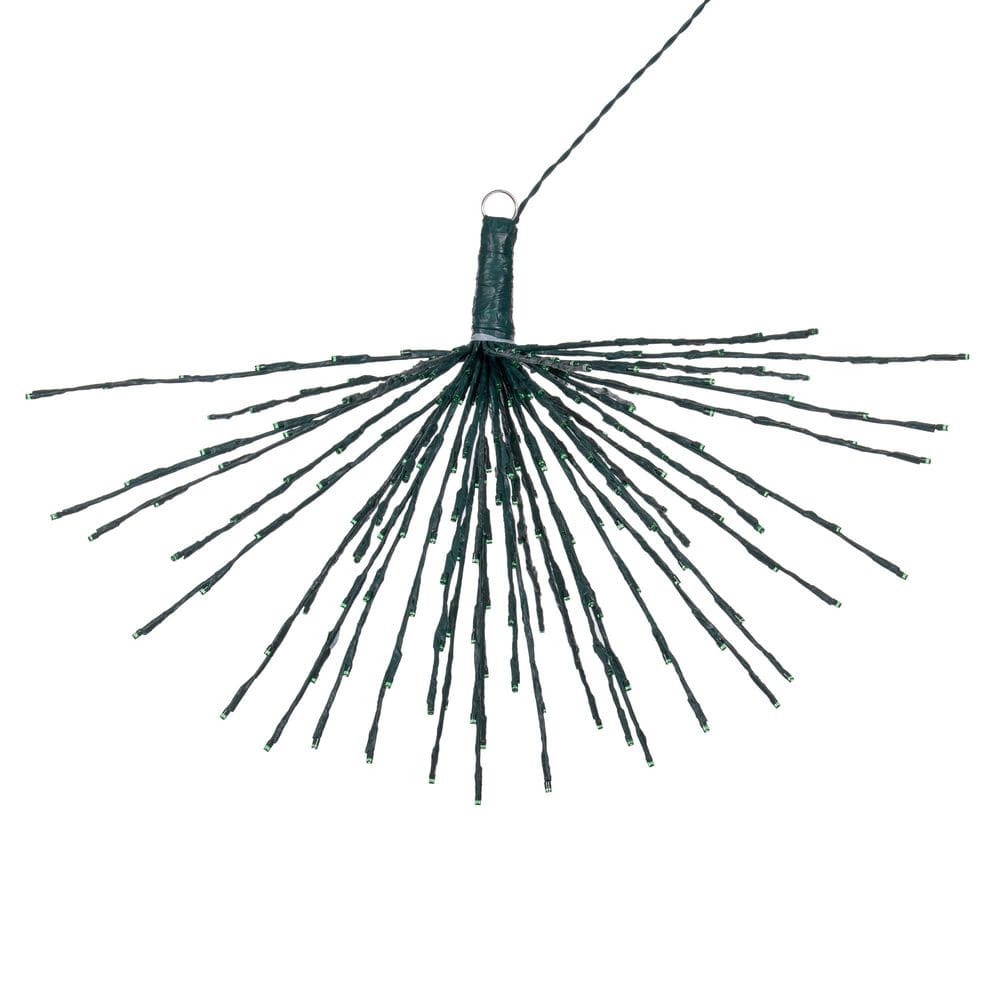 Luzes de corda Vickerman 240 LED 81 cm verdes Starburst 24V