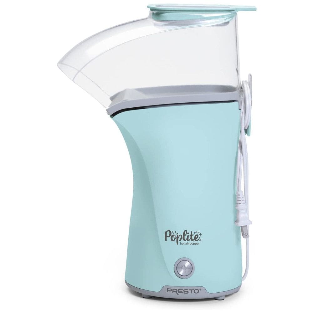 Pipoqueira Elétrica com Capacidade para 18 Xícaras, Copo Medidor Integrado, Derrete Manteiga e Fácil de Limpar, 110V, Presto Plus Hot Air