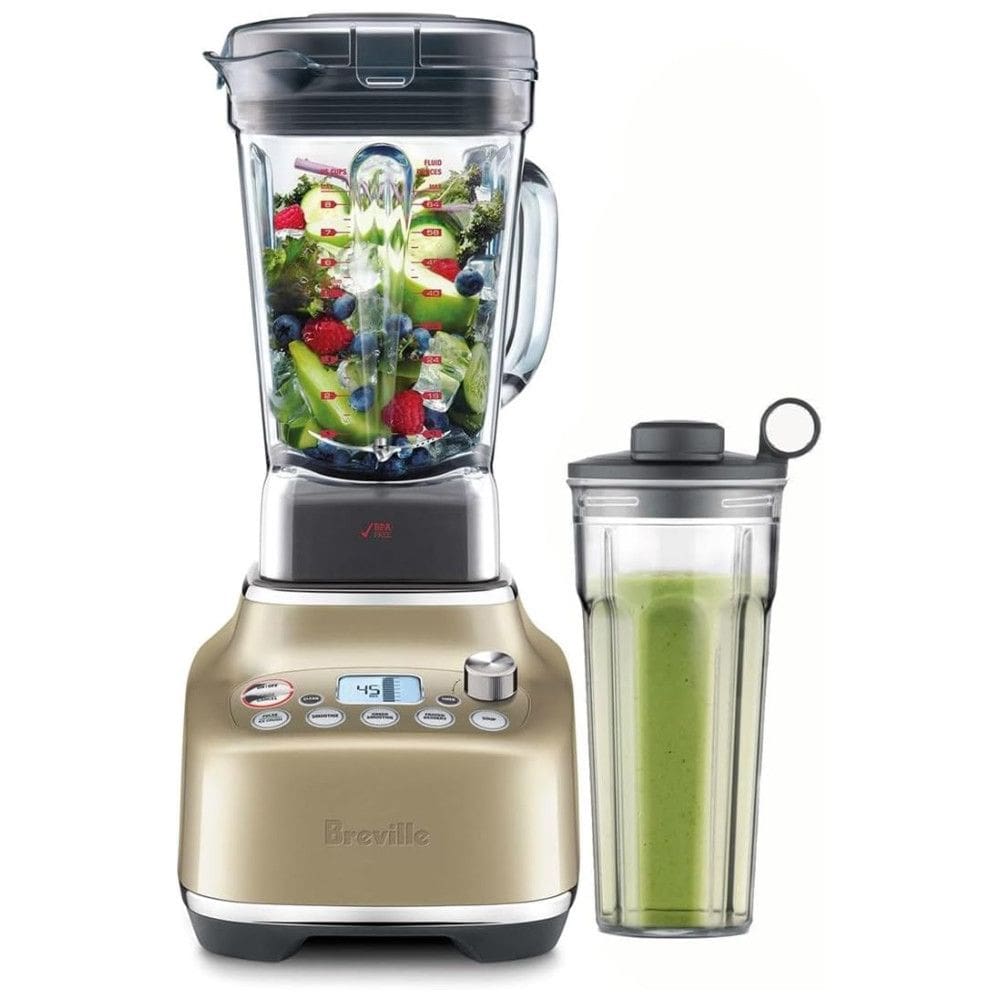 Liquidificador Breville BBL920RCH Super Q para Casa com Qualidade Comercial, Champagne Real 68oz