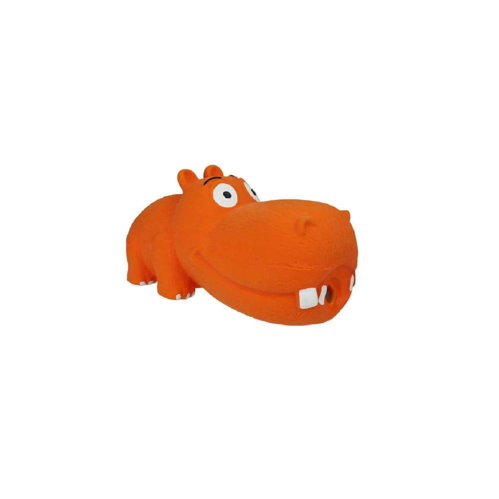 Brinquedo para cães Multipet Hippo Latex 20 cm Grunts, raças grandes