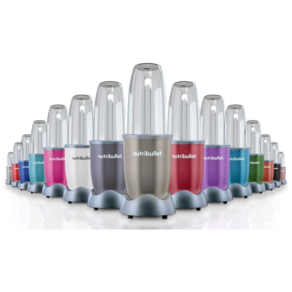 iquidificador para Vitaminas com 13 Acessórios, 110V 900W, NUTRIBULLET NB9 1301S, Cinza