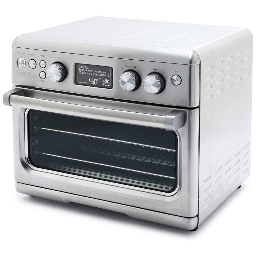 Forno Elétrico de Bancada 13 em 1, 28L com Display Led, Prateleira Ajustável, Assadeira, Bandeja de Cerâmica Sem PFOA e PFA, 110V 1800W