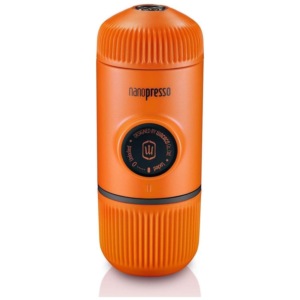 Mini Cafeteira Portátil Manual 18 Bar 100 mL, WACACO NANOPRESSO ORANGE FBA, Laranja