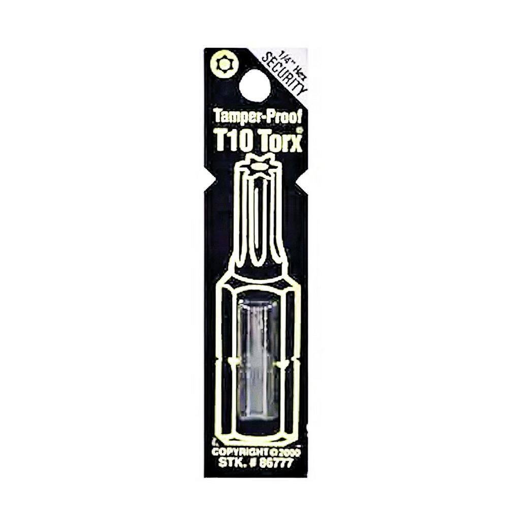 Torx Bit Best Way Tools 86777 1” T10 à prova de adulteração