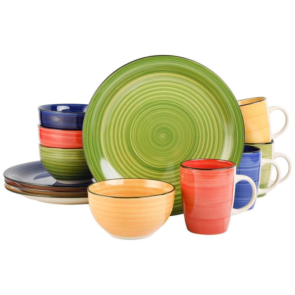 Aparelho de Jantar com 12 Peças em Cerâmicas, , Gibson Home Vibes