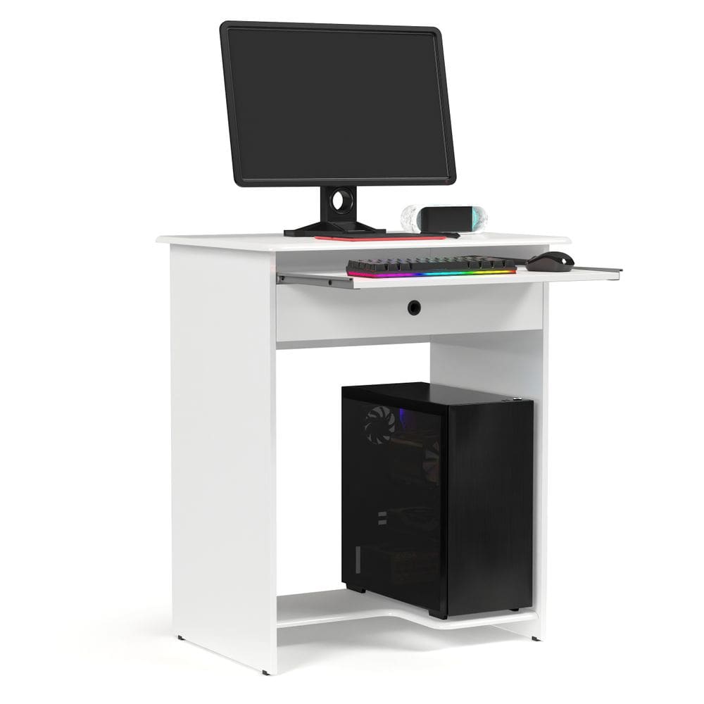 Mesa De Computador Prática Com Gaveta Ej
