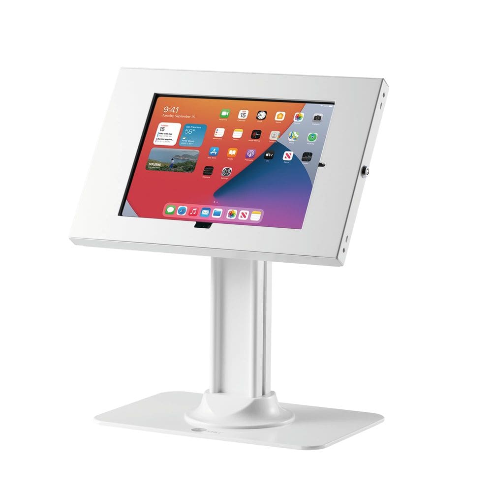 Suporte de quiosque de bancada com fechadura SIIG para tablets de 8,7-11”