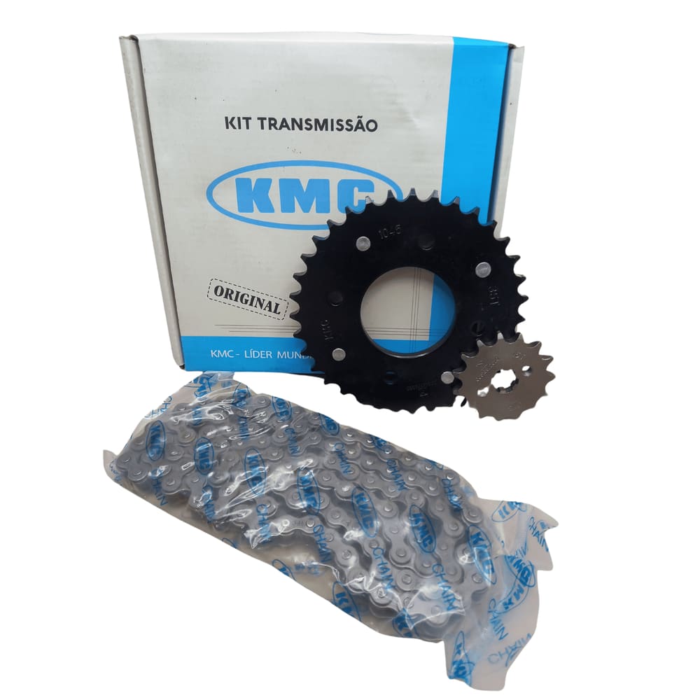 Kit Relação transmissão Kmc Pro Honda Biz 100 Biz100 1998 à 2006