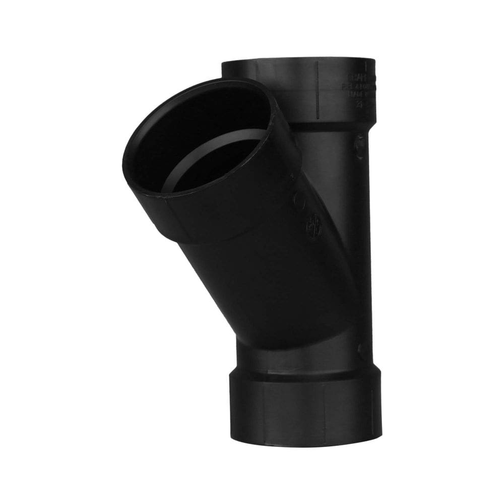 Encaixe de tubulação Charlotte Pipe 3 DWV Wye All Hub Drain