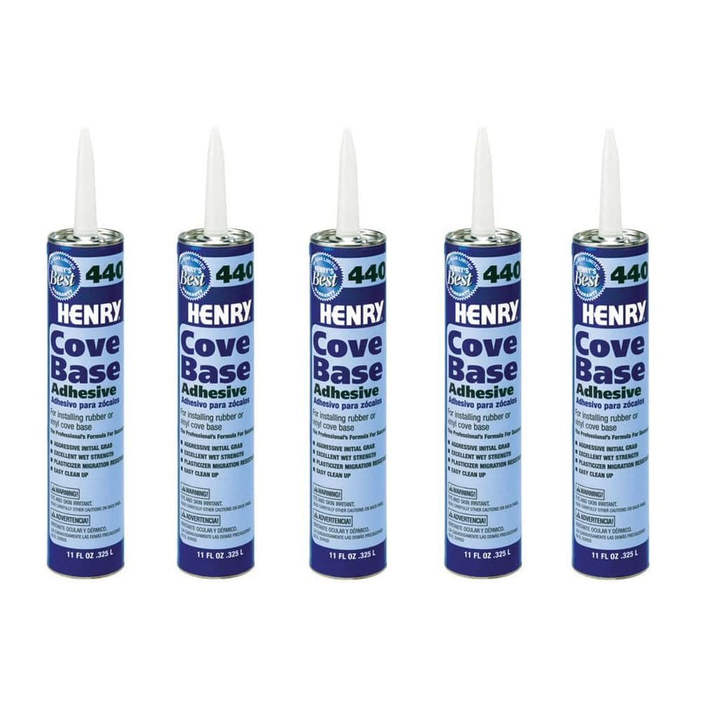 Cartucho adesivo Cove Base Henry H440 Bege de 325 ml x5