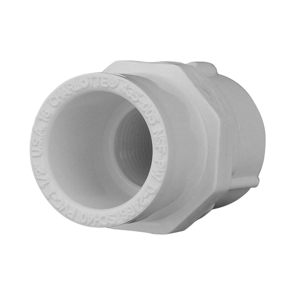 Encaixe de mangueira Charlotte Pipe 1/2” Sch 40 Female ADT SXFPT
