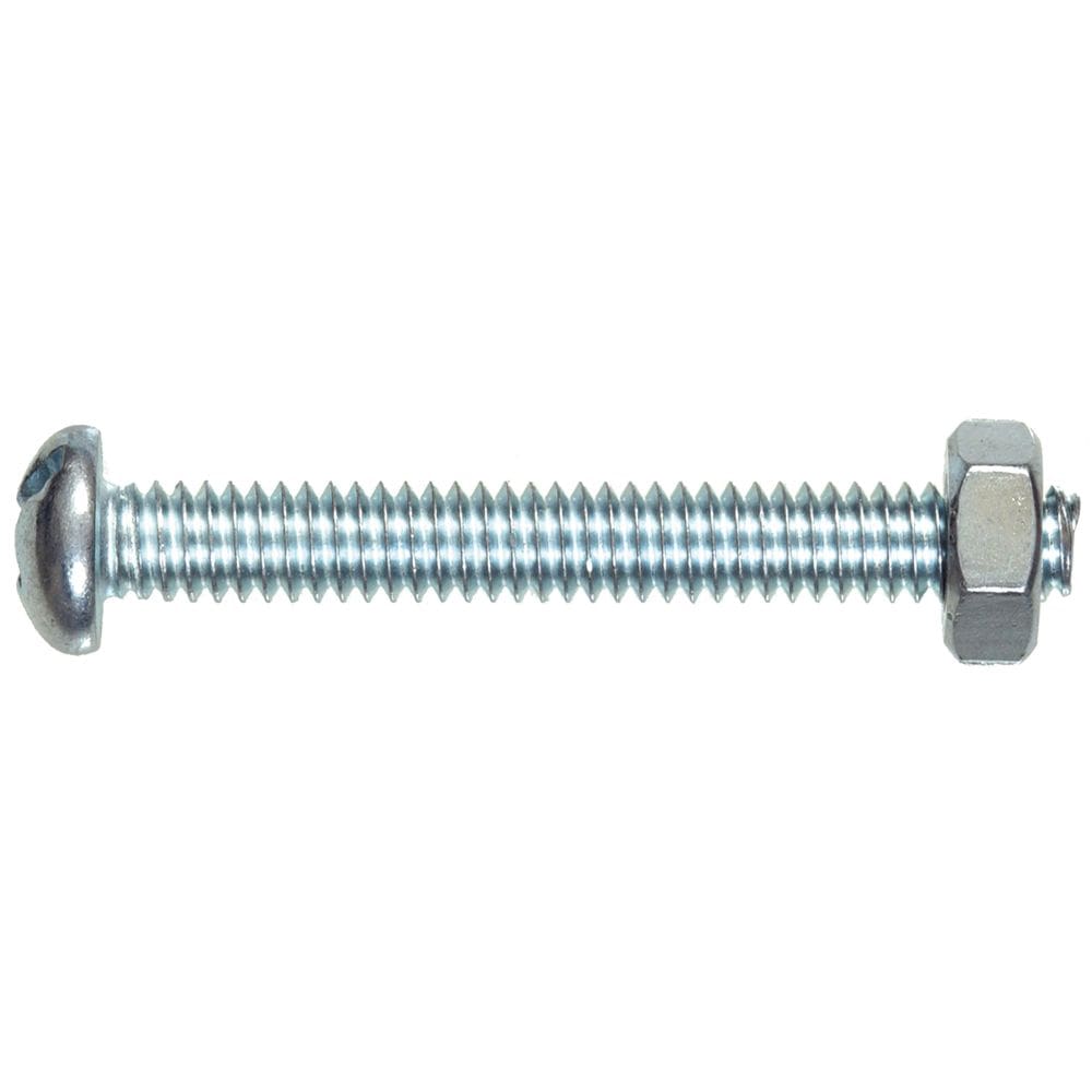 Porca de parafuso para máquina Hillman 10-32 x 5,1 cm, pacote com 5