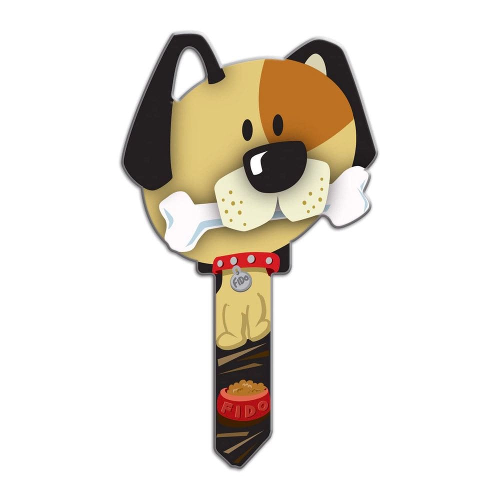 Chave em branco Lucky Line DOG SC1 House Key