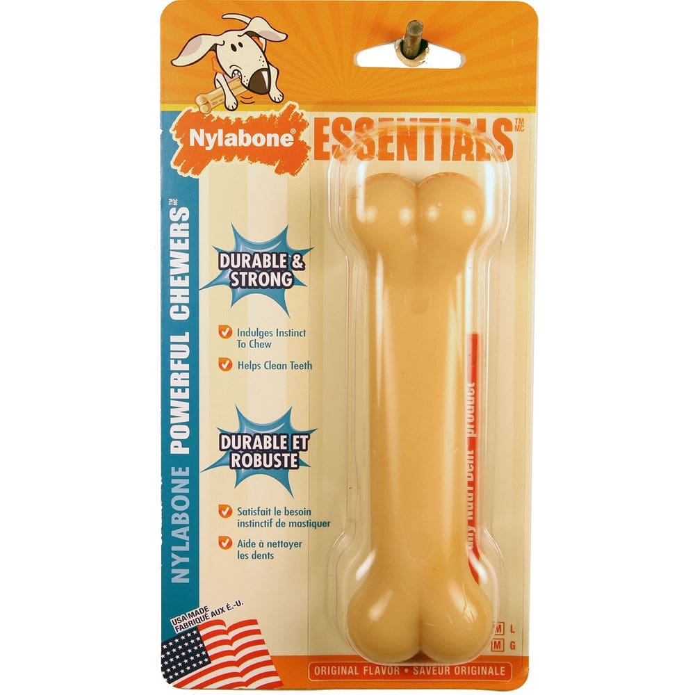 Brinquedo para animais de estimação Nylabone NW103W Durable Medium Chew Bone